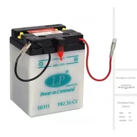 LANDPORT Battery 2.5 Ah 12V LB2.5L-C2