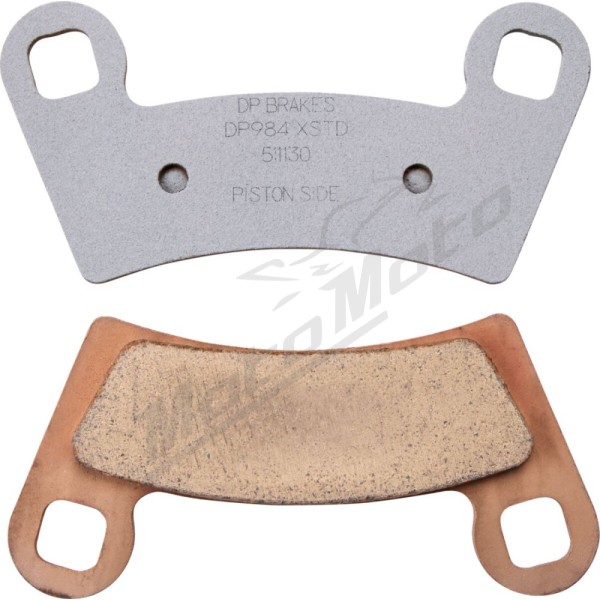 DP BRAKES ATV/UTV Sintered Metal Brake Pads Polaris General / Outlaw / Pro / Ranger / RZR / Scrambler / Sportsman 525-1000cc 08-24