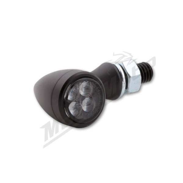 HIGHSIDER Smart Sixteen Bullet Universal Rear Turn Signals Smoked