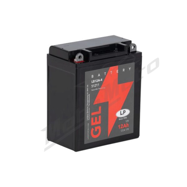 LANDPORT Accumulator 12 Ah 170 A EN 12V LB12A-4