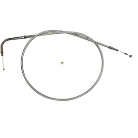 MAGNUM SHIELDING Chrome Idle Cable Harley Davidson FLHR / FLTC / FXRT / FXSTS / FXSTC 1340 90-95 115.5cm