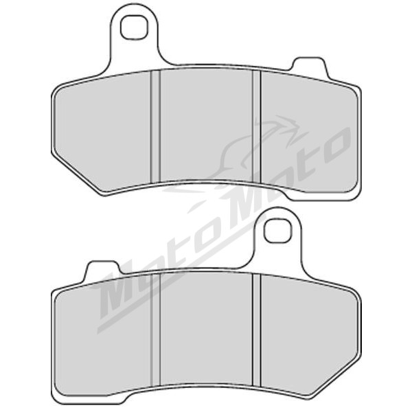 Ferodo platina-P Brake Pads Harley Davidson FLHR / FLHTC / FLHTCUTG / FLTRX / VRSCR 1100-1803cc 06-16