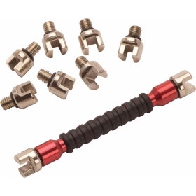 RFX Race Interchangeable Multi Tip Spoke Key - Red 5.4-7.0 mm