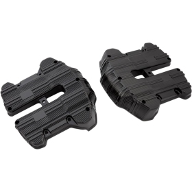 ARLEN NESS 10 Gauge Rocker Box Top Covers Harley Davidson ROAD KING / SOFTAIL / ELECTRA  / HERITAGE / CVO 1746-1983cc 17-24