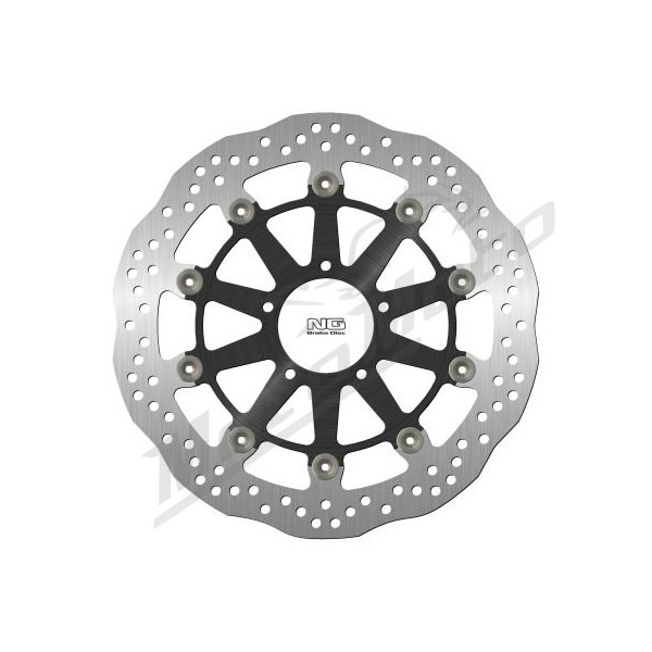 NG BRAKES Front Floating Wave Brake Disc 320mm Ducati Diavel / Hypermotard 797-1260cc 16-24