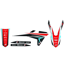 BLACKBIRD Dream 4 pilnas grafikos rinkinys - Fantic XXF/XEF 250-450cc 2022-2024