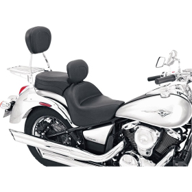MUSTANG Vintage Wide Touring Seat With Driver Backrest Kawasaki VN 900 06-20