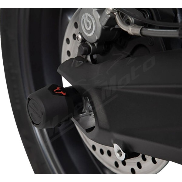 SW-MOTECH Rear Axle Slider Yamaha FJ-09 / MT-09 / XSR 900 14-21