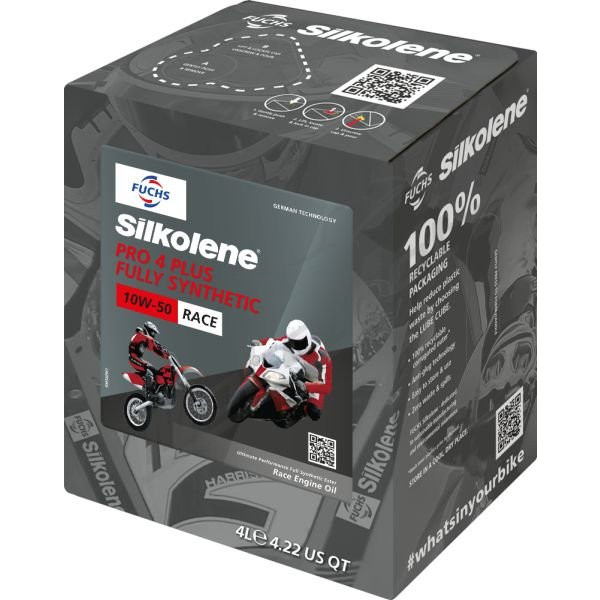 Silikolene Variklių alyva 4t 10W50 PRO 4 PLUS