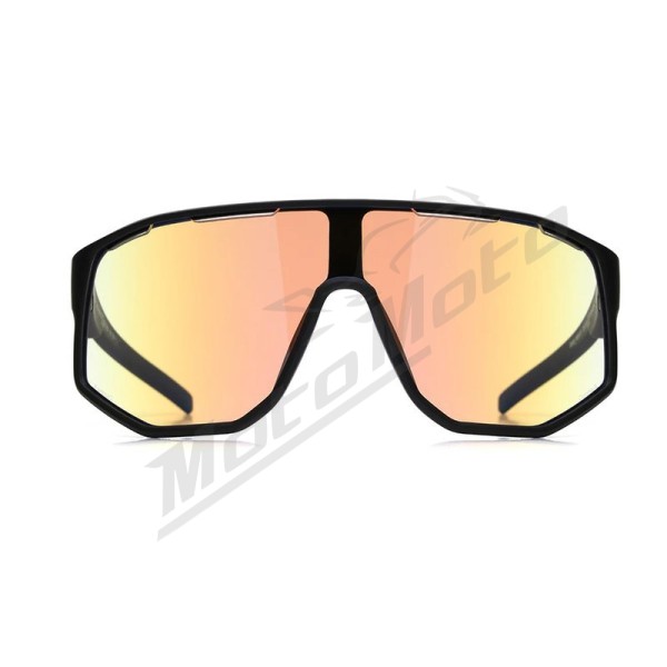 Spect Red Bull Dash Pro Sunglasses Soft Black w Photochromic Blue Mirror lens