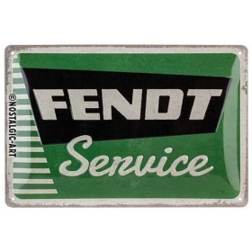 Metalinė lentelė FENDT SERVICE 20x30