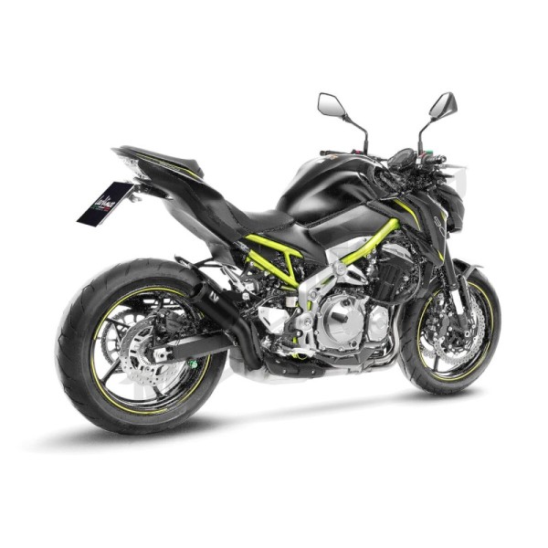 LEOVINCE LV Corsa S Full Black Slip-On Muffler KAWASAKI Z 900 17-25