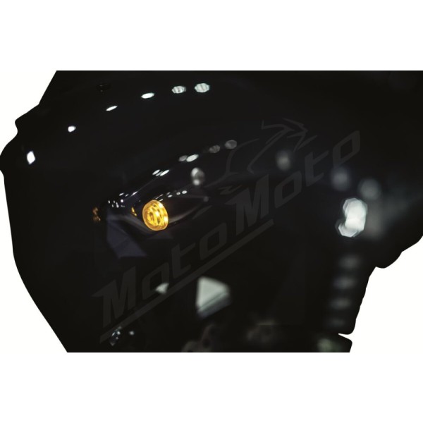 KURYAKYN LED Mini Universal Marker / Turn Lights Black
