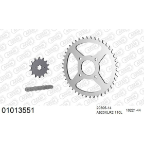 AFAM Chain Kit 520 14/44 110 links Honda XL 125cc 00-16