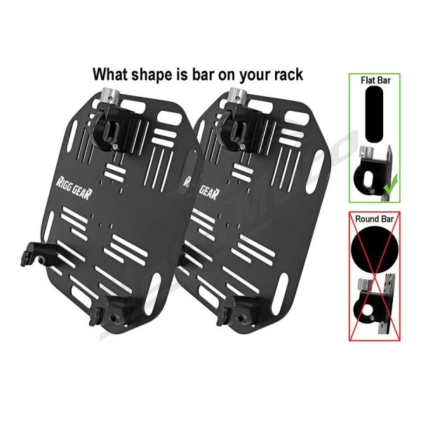 NELSON RIGG Flat Oval Bar Harley Pan America / Suzuki V-Strom,/ SW-Motech EVO