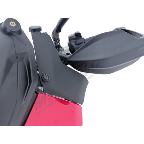 WRS DU038NO Side Deflectors Matt Black Ducati Multistrada V2 900cc 2025