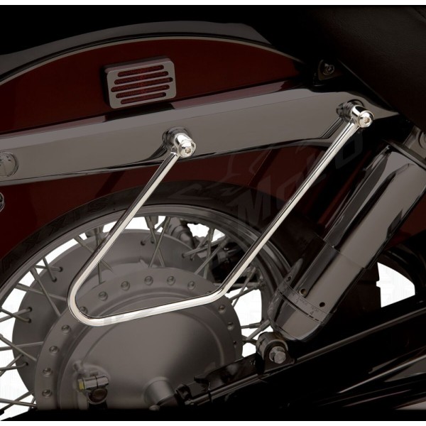 SHOW CHROME Saddlebag Stays HONDA VT 750 03-07