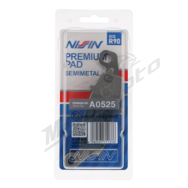 Nissin Brake Pads Kawasaki / Suzuki 250-1500cc 95-19