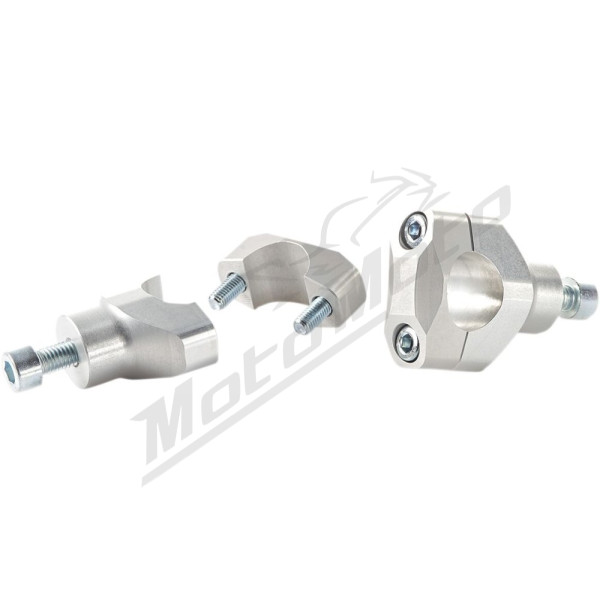 TRW Handlebar Adapter Set 28,6mm Silver