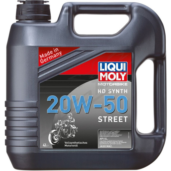 LIQUI MOLY Street HD Sintetinė Alyva 4T 20W-50 4L