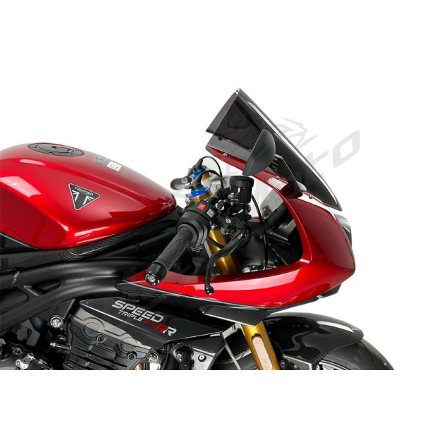 WRS TR007FS SPORT Priekinis stiklas Tamsintas 75% Triumph Speed Triple 1200RR ABS 22-24
