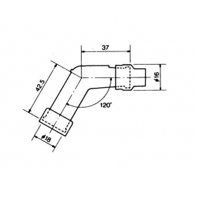 Spark plug cap NGK VD10F 8430 universal