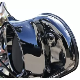 LA CHOPPERS Fairing Mirror Hole Plugs Harley Davidson FLFBS / FLHR / FLHRC / FLHT / FLHTC / FLHTK / FLHX / FLTR / RA / XL 883-1923 96-22