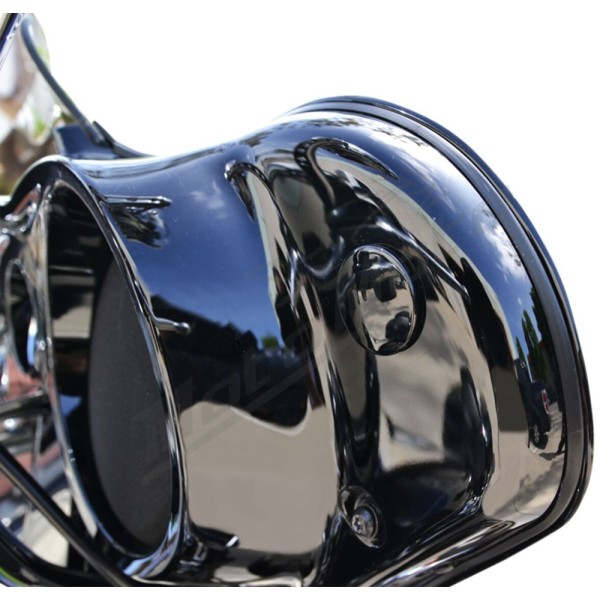 LA CHOPPERS Fairing Mirror Hole Plugs Harley Davidson FLFBS / FLHR / FLHRC / FLHT / FLHTC / FLHTK / FLHX / FLTR / RA / XL 883-1923 96-22