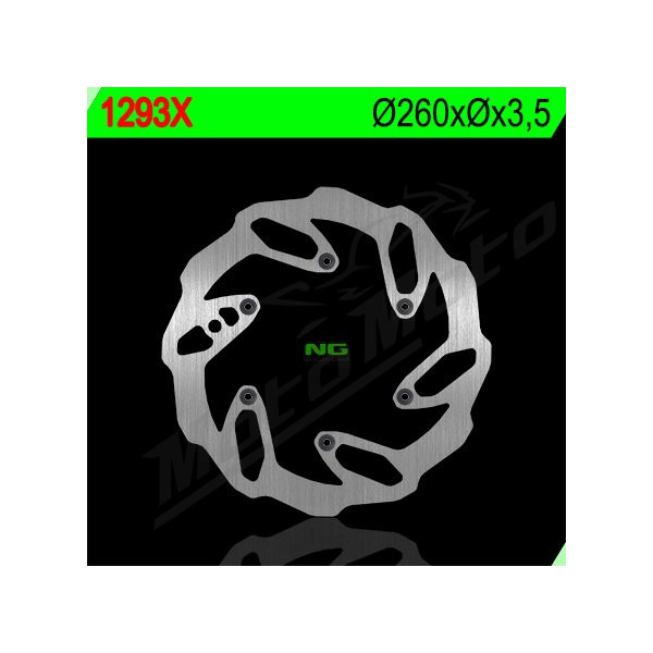NG BRAKES Priekinis Wave fiksuotas stabdžių diskas 260mm Beta RR / Xtrainer 250-498cc 12-23