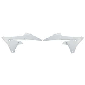 Radiator plastics white CEMOTO YAMAHA WR / YZ 250-450cc 2014-2019