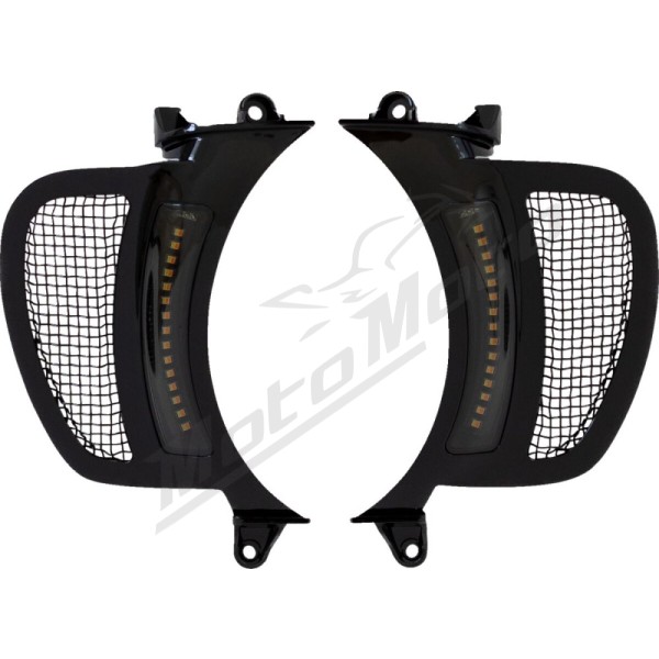 CUSTOM DYNAMICS Genesis® 4 Dynamic LED Road Glide® Vent Inserts Harley Davidson FLTRK / FLTRKSE 1690-1977cc 15-24