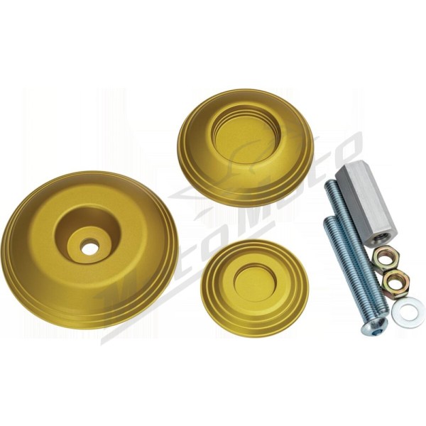 KURYAKYN Rear Axle Sliders Gold BMW R 1170/1250 13-24