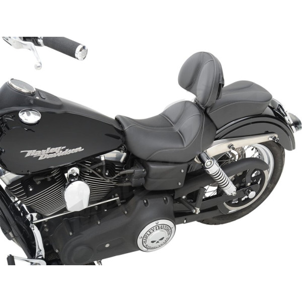 SADDLEMEN Dominator Seat Harley Davidson FLD / FXDB / FXDC / FXDL / FXDWG 1450-1690 06-17