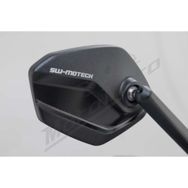 SW-MOTECH Sport Mirror Set Short Arm Aprilia / CF Moto / Honda / Husqvarna / Kawasaki / KTM / Suzuki / Triumph / Voge 250-1290 91-26