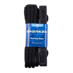 Qvarken Mooring Rope Dockline with compensator Black