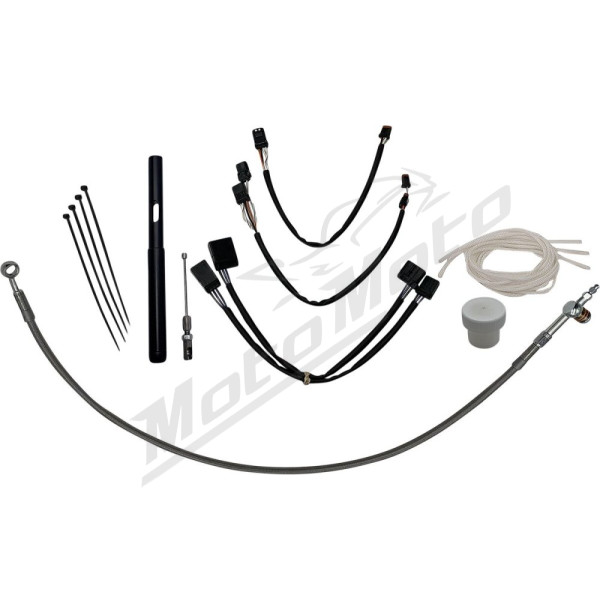 FAT BAGGERS Control Installation Kit height of 35.5cm Harley Davidson FLHT / FLHTCUTG / FLHTK / FLHXST 1750-1923cc 21-25