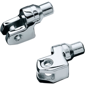 KURYAKYN Tapered Front Foot Peg Adapters Yamaha VMX / X / XVS 650/1300 85-17