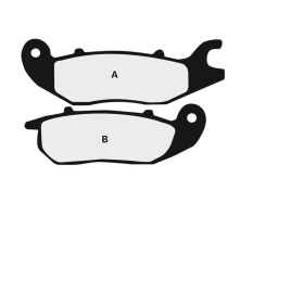 NISSIN Street Semi-Metallic Brake pads 2P-305NS Honda CBF / CBR 125cc 04-15
