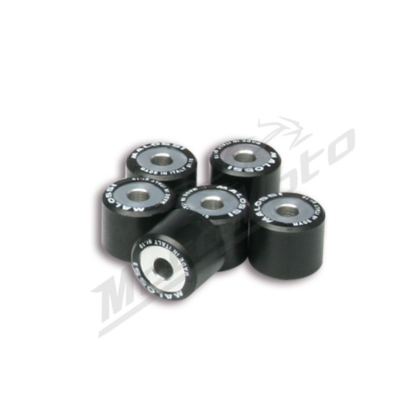Variatoriaus ritinėlių komplektas MALOSSI HTRoll Piaggio / Vespa / Aprilia / Gilera / Derbi 125-350cc 94->