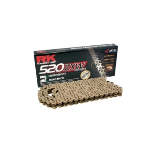 Chain RK Japan GB520ZXW XW-ring 120 links GOLD