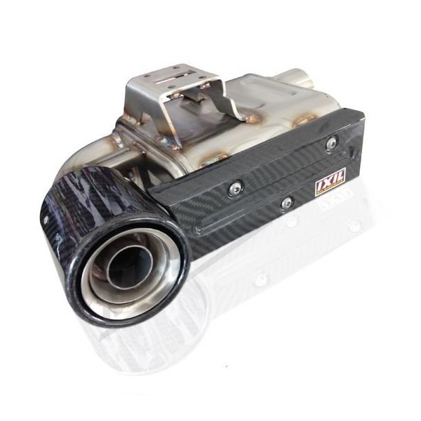IXIL SX1 muffler carboncover Round