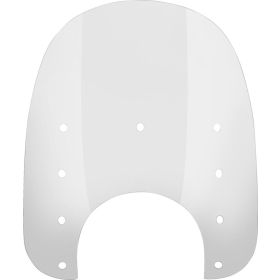 MEMPHIS SHADES METRIC Replacement Slim Windshield Plastic 38x45,5cm Harley Davidson / Honda / Indian / Kawasaki / Suzuki / Victory / Yamaha 50-1900 94-25
