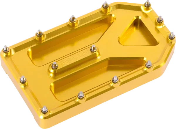 THRASHIN SUPPLY CO. Aggressor Brake Pedal Pad gold Harley Davidson FLDE / FLFBS 1340-1977cc 94-25