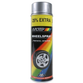 MOTIP Silver Wheel Spray Paint - 500ml