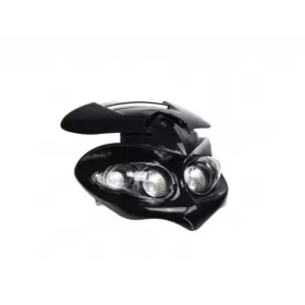 SALE! Universal black headlight 255MM
