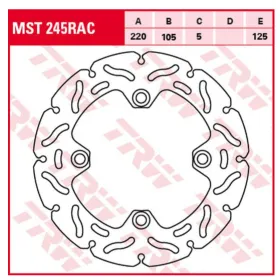 TRW Wave Rear Brake Disc Honda CBR / CRF / CB F / XR / VTR 125-1000cc 91->