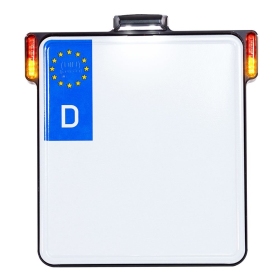 HEINZ BIKES Universasl License Plate Holder 3in1