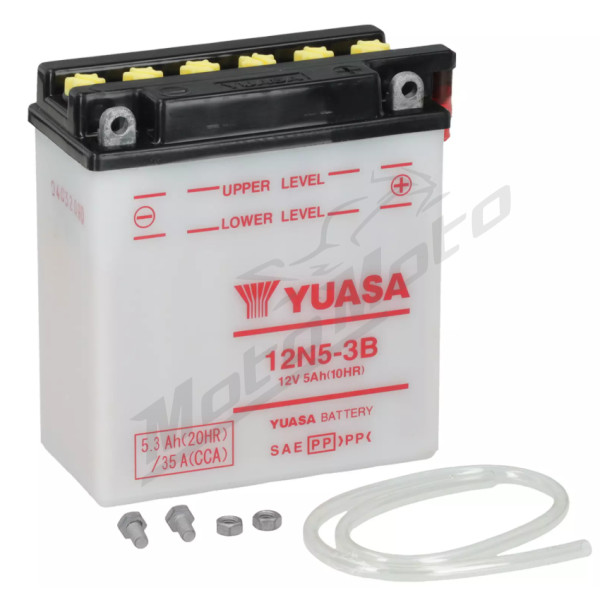 Akumuliatorius YUASA 12N5-3B 12V 5Ah