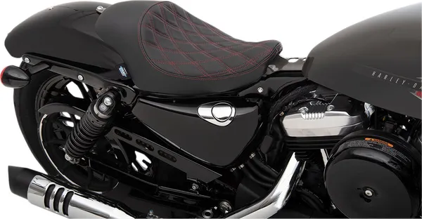 DRAG SPECIALTIES SEATS 3/4 Solo Seat Harley Davidson XL 883-1200cc 04-22
