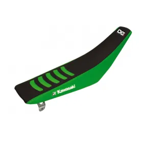Blackbird sėdynės užvalkalas DOUBLE GRIP 3 KAWASAKI KX 85 14-25 Žalia/Juoda